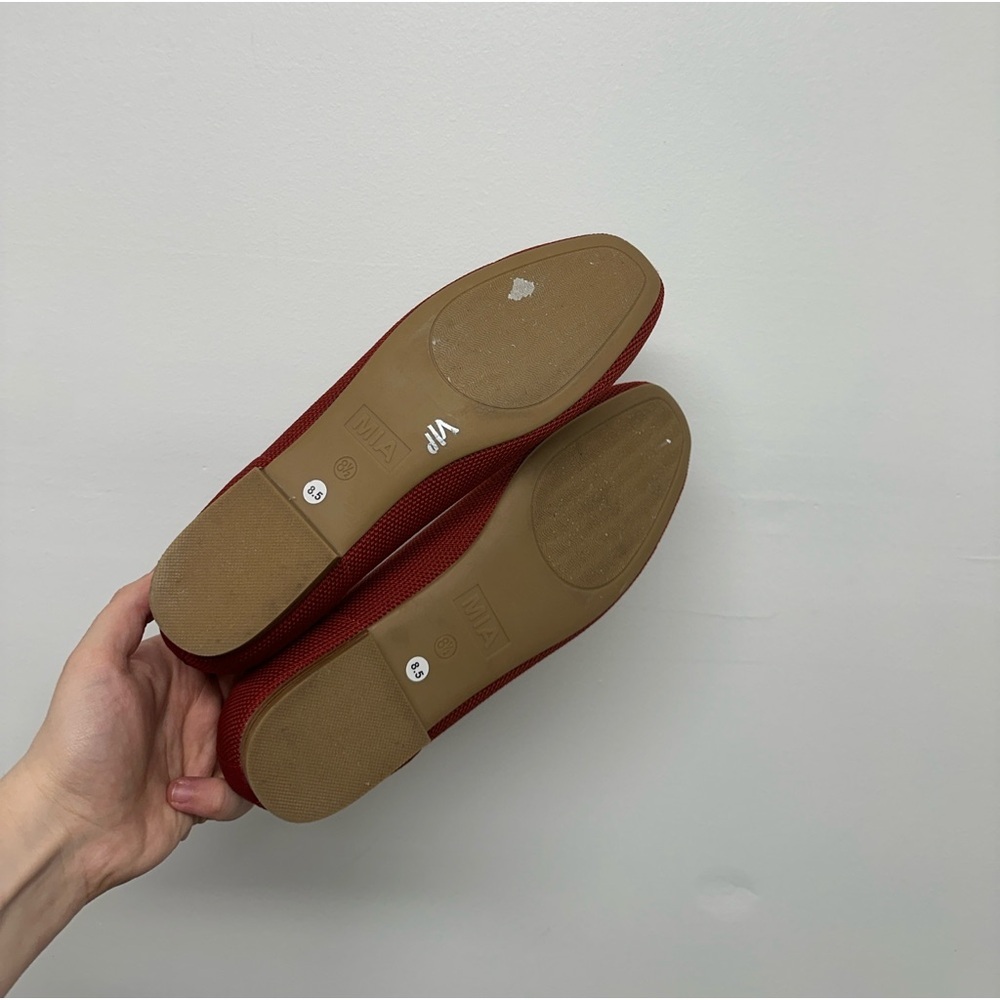 MIA Rasia Red Flats - Size 8.5 - Picture 3 of 9